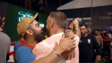 RCB Players Celebrate Mumbai Indians’ Win Over Delhi Capitals in IPL 2022 (Watch Video)